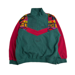 90's Adidas 1/4 zip fleece