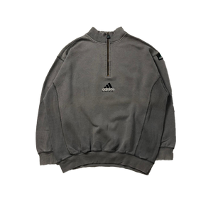 90's Adidas EQT 1/4 zip sweatshirt