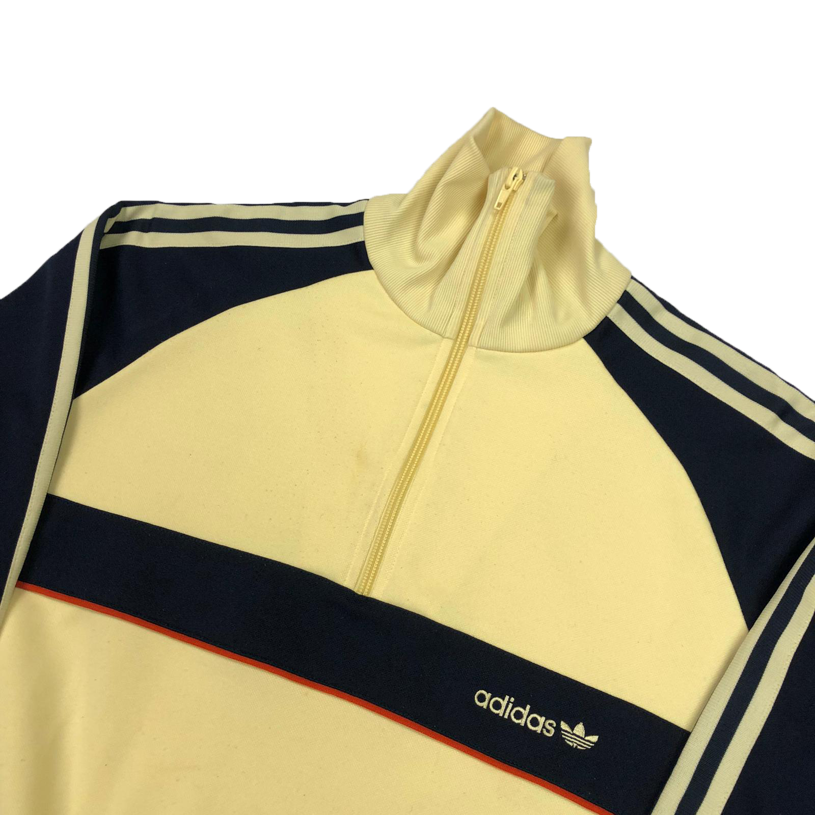 90's Adidas 1/4 zip track jacket