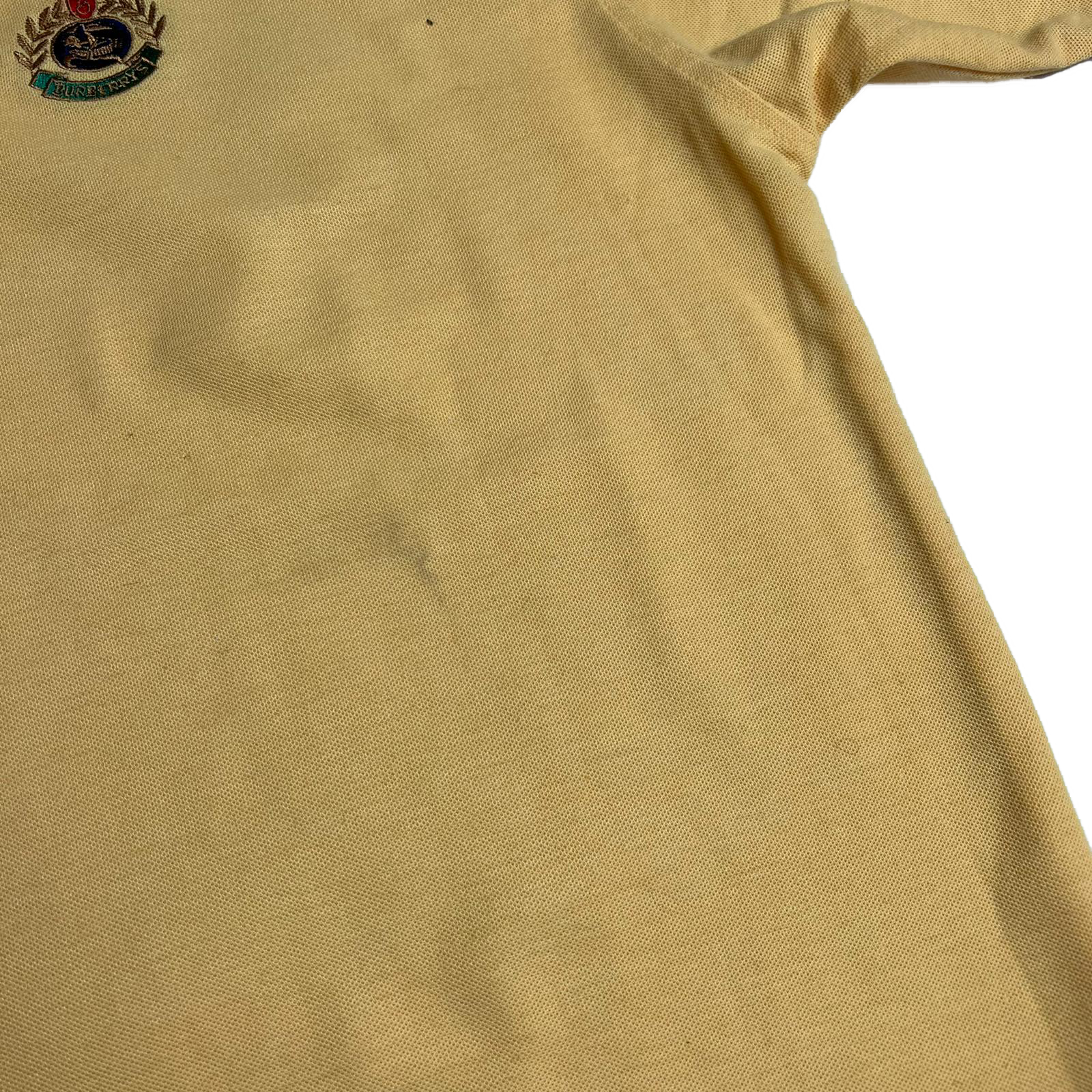 90's Burberry polo shirt
