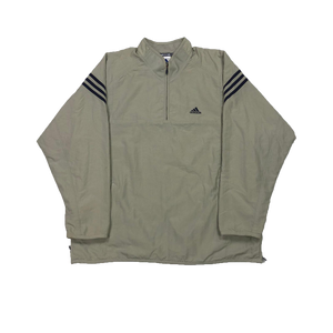 Adidas 1/4 zip windbreaker