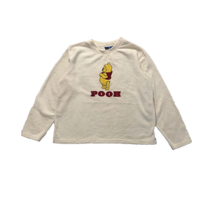 90's Disney Winnie The Pooh fleece sweatshirt