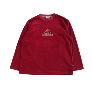00's Adidas fleece sweatshirt