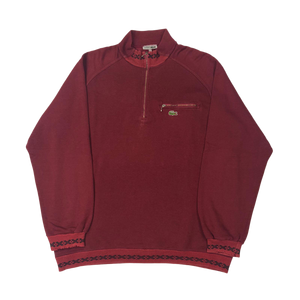 Lacoste 1/4 zip sweatshirt